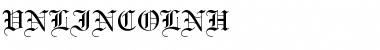 .VnLincolnH Regular Font Title Preview