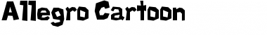 AllegroCartoon Regular Font Title Preview