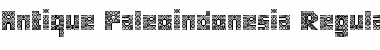 Antique Paleoindonesia Regular Font Title Preview