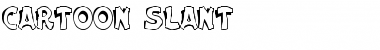 Cartoon Slant 4 Regular Font Title Preview