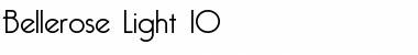 Bellerose Light Font Title Preview