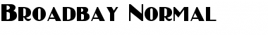 Broadbay Normal Font Title Preview