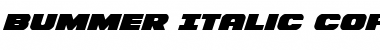 Bummer Italic Italic Font Title Preview