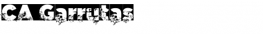C.A. Garrutas Regular Font Title Preview