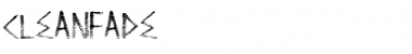 CleanFade Regular Font Title Preview