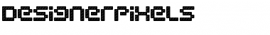 DesignerPixels Regular Font Title Preview