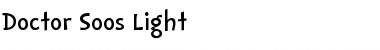 Doctor Soos Light Negreta Font Title Preview