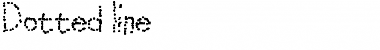 Dotted line Dotted line Font Title Preview
