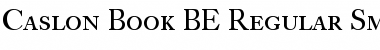 Caslon Book BE Regular Font Title Preview