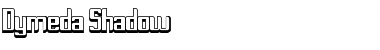Dymeda Shadow Font Title Preview