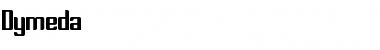 Dymeda Regular Font Title Preview