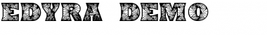 Edyra Demo Font Title Preview