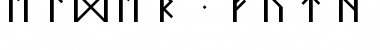 Elder Futhark Regular Font Title Preview
