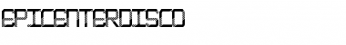 EpicenterDisco Regular Font Title Preview