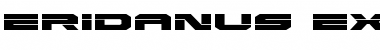 Eridanus Expanded Expanded Font Title Preview