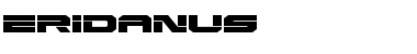 Eridanus Regular Font Title Preview