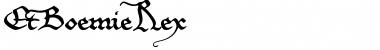 EtBoemieRex Regular Font Title Preview
