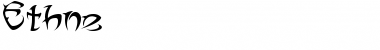 Ethne Regular Font Title Preview