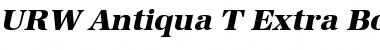 URW Antiqua T Regular Font Title Preview
