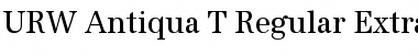URW Antiqua T Regular Font Title Preview