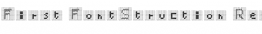 First FontStruction Regular Font Title Preview