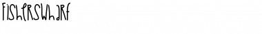 FishersWharf Medium Font Title Preview