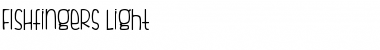 FISHfingers Light Font Title Preview