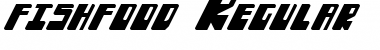 fishfood Regular Font Title Preview