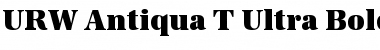 URW Antiqua T Regular Font Title Preview