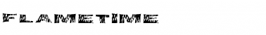 FlameTime Regular Font Title Preview