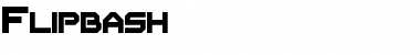 Flipbash Regular Font Title Preview