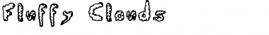 Fluffy Clouds Regular Font Title Preview