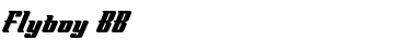 Flyboy BB Regular Font Title Preview