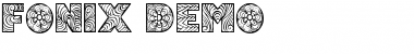 Fonix Demo Font Title Preview