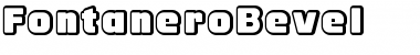 Fontanero Bevel Font Title Preview