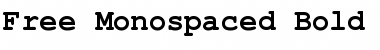 FreeMono Bold Font Title Preview