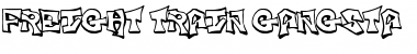 Freight Train Gangsta Regular Font Title Preview
