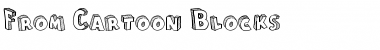 From Cartoon Blocks Regular Font Title Preview