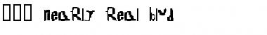 FSO nearly real blud Regular Font Title Preview
