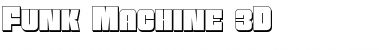 Funk Machine 3D Regular Font Title Preview