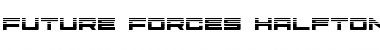 Future Forces Halftone Regular Font Title Preview