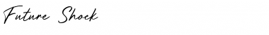 Future Shock - Demo Regular Font Title Preview