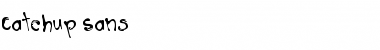 Catchup Sans Regular Font Title Preview
