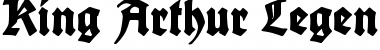 King Arthur Legend Regular Font Title Preview