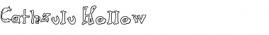 Cathzulu Hollow Regular Font Title Preview