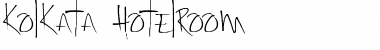 Kolkata Hotelroom Regular Font Title Preview