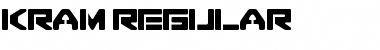 Kram espaciada espaciada Font Title Preview