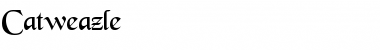 Catweazle Regular Font Title Preview