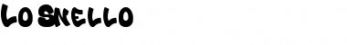 Lo_Snello Regular Font Title Preview