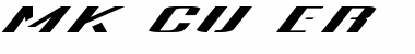 MK Cu&#57343er Regular Font Title Preview